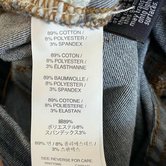 J.Crew toothpick skinny distressed jeans, size 25 - Picture 5 of 9